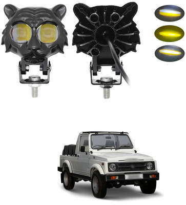 LOVMOTO LED Fog Lamp Unit for Maruti Suzuki Gypsy