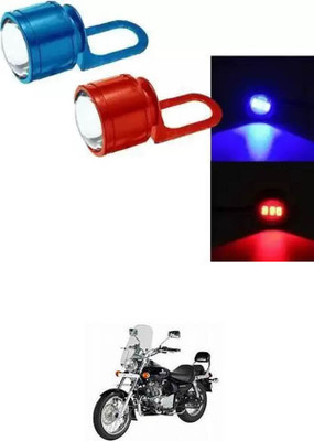 E-Shoppe Strobe Light Red Blue Auto Flashing Eagle Eye For Avenger 220 DTS-i Interior Light Motorbike LED for Bajaj (12 V, 24 W)(Universal For Bike, Pack of 2)