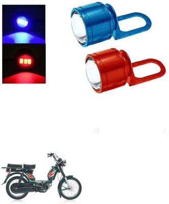 SRPHERE STROBE-LED-RED-BLUE FOR _TVS Heavy Duty Super XL Tail Light Motorbike LED for TVS (12 V, 50 W)(Universal For Bike, Pack of 1)