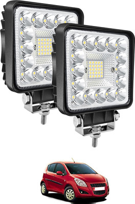 MSNP Universal Fit Waterproof 41 LED Square Fog Lamp Light For Car/Truck-218 Headlight Car LED for Maruti Suzuki (12 V, 288 W)(Ritz, Pack of 1)