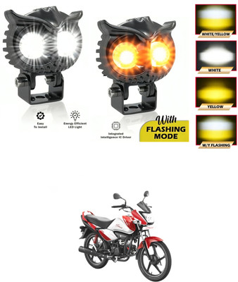 GONAMA Front, Rear LED Indicator Light for Mahindra Duro DZ(White, Yellow)