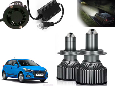 AUTO PEARL H4 Headlights Bulbs Lamp Car Lights Vehicle Hi and Low Beam, 4000LM (122) Headlight Car LED for Hyundai (12 V, 35 W)(i20, Pack of 2)