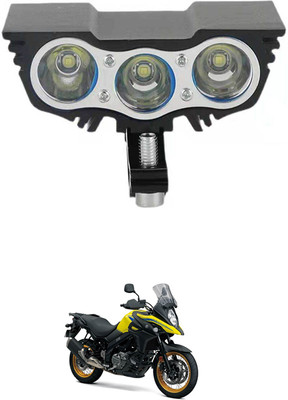 RKPSP 12V Eagle Eye LED White Fog Light,Waterproof Bike/Cars For Suzuki-V-Strom-650-XT Fog Lamp Motorbike LED (12 V, 55 W)(Universal For Bike)