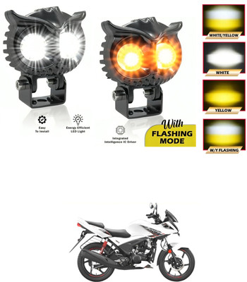 GONAMA Front, Rear LED Indicator Light for Hero Maestro(White, Yellow)
