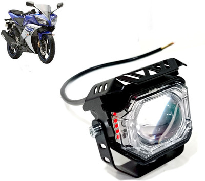 AUTO PEARL White/Yellow High Beam & Multi Flicker Red/Blue Led for YZF R15 V2 Fog Lamp Motorbike LED for Yamaha (12 V, 30 W)(YZF-R15 VER 2.0)