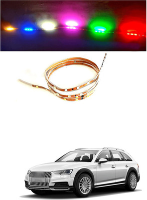 LOVMOTO DC 12 Volt 2.4 Watt Coin Shape LED Module Light Lamp Bulb Multipurpose SG1853 Indicator Light Car, Motorbike LED for Audi (12 V, 12 W)(A4, Pack of 1)