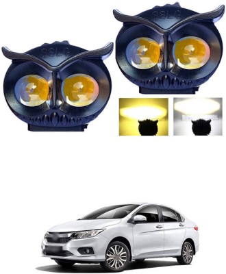 LOVMOTO Universal OWL Shape Led Fog light Motorcycle Fog Lamps Mini Driving Lights SG11 Fog Lamp Car, Motorbike LED for Honda (12 V, 40 W)(City, Pack of 2)