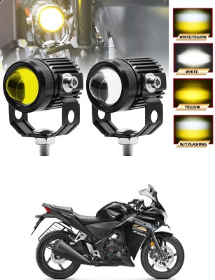 GONAMA Front, Rear LED Indicator Light for Mahindra Rodeo RZ(White, Yellow)