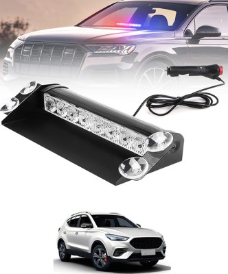 ABJD Premium Waterproof Car 8LED/12V Flash Red/Blue Police Light For Astor-2021 Fog Lamp Car, Truck, Van LED for MG (12 V, 8 W)(Astor, Pack of 1)