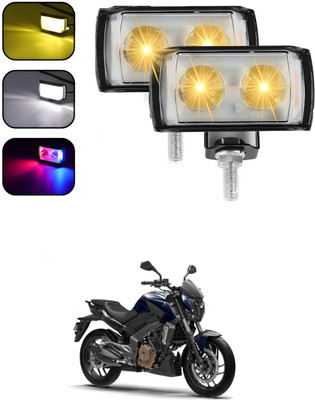 GONAMA Front, Rear LED Indicator Light for Hero Splendor Pro(White, Yellow)