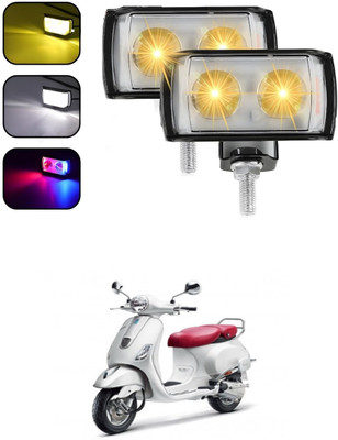GONAMA Front, Rear LED Indicator Light for Bajaj Pulsar 150 DTS-i(White, Yellow)