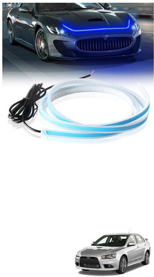 PECUNIA Car Fancy Reflector LED Bar Flexible Car Hood Strip Light 153 Car Reflector Light(Blue)