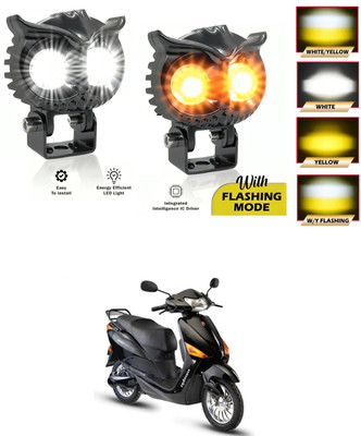 LOVMOTO Front, Rear LED Indicator Light for Yamaha Ray Z(White, Yellow)