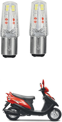 LOVMOTO Front, Rear LED Indicator Light for Mahindra Flyte(Multicolor)