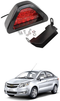LOVMOTO Car Tail Light Vehicle Brake Light Triangle Flash Lamp For Sa-il Reversing Light Car, Motorbike LED for Chevrolet (12 V, 12 W)(Sail, Pack of 1)
