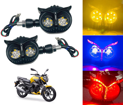 Autoinnovation OWL Shape Running Indicator Blinker Bright LED Universal For All Bike Models_478 Indicator Light Motorbike LED for TVS (12 V, 15 W)(Universal For Bike, Pack of 1) Autoinnovation OWL Shape Running Indicator Blinker Bright LED Universal For All Bike Models_478 Indicator Light Motorbike LED for TVS (12 V, 15 W)(Universal For Bike, Pack of 1)