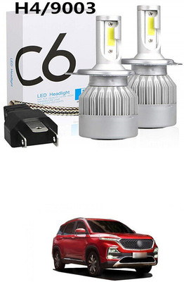 PRTEK C6 Car LED Headlight Bulbs Conversion Kit H4 3800LM 6000K 36W COB_H150 Headlight Motorbike, Car LED (12 V, 65 W)(Universal For Car, Pack of 2)