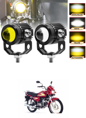 GONAMA Front, Rear LED Indicator Light for Bajaj Discover 125 DTS-i(White, Yellow)