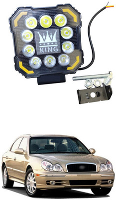 GONAMA Universal For All Motorcycle Fog Light Spot Projector Yellow And White SG1537 Reversing Light Car, Motorbike LED for Hyundai (12 V, 20 W)(Sonata)