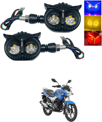 LOVMOTO Front, Rear LED Indicator Light for Bajaj Discover 125 DTS-i(Multicolor)