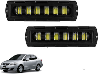 AUTO PEARL 6 Inch Auxiliary 6Led Light Bar 6D Light Led, Work Spot Light for Car A356 Fog Lamp Car LED for Maruti Suzuki (12 V, 30 W)(SX4, Pack of 2)