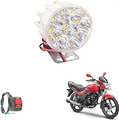 REPLEY 9Ledsmall-single-Round-1Btn-137 Headlight Motorbike LED for Hero (9 V, 9 W)(Passion Pro, Pack of 1)