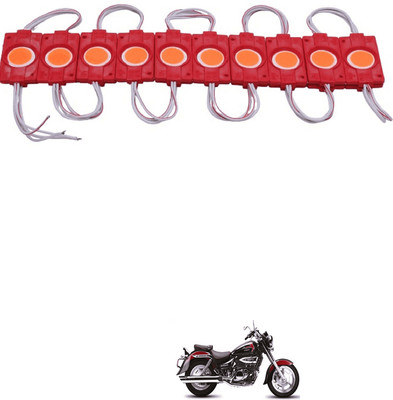 LOVMOTO DC 12 Volt 2.4 Watt Coin Shape LED Module Light Lamp Bulb Multipurpose SG498 Indicator Light Car, Motorbike LED for Hyosung (12 V, 12 W)(Aquila 250, Pack of 1)