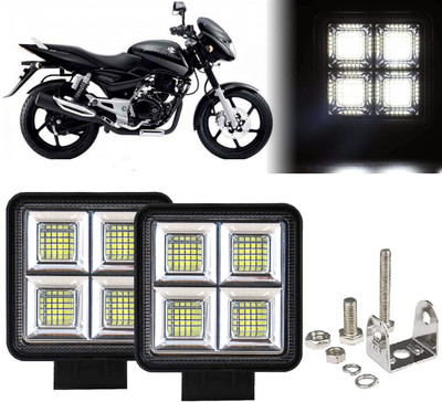 AUTO PEARL 64 LED 192W Fog Light Super Bright With Mounting Brackets for Pulsar 180 DTS-i Fog Lamp Motorbike LED for Bajaj (12 V, 192 W)(Pulsar 180 DTS-i)