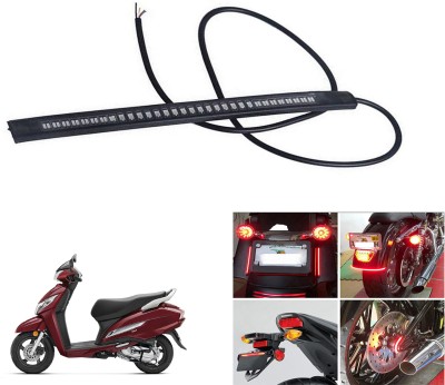 ROYAL AUTO MART Waterproof Brake, Indicator, Tail Strip DRL Multi Functions LED Light-186 Tail Light Motorbike LED for Honda (12 V, 18 W)(Activa 125, Pack of 1)