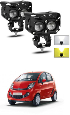 PRTEK LED BAR Work Light Spot Fog Lamp Yellow White 221 Headlight Car LED for Tata (12 V, 60 W)(Universal For Car, Pack of 2)
