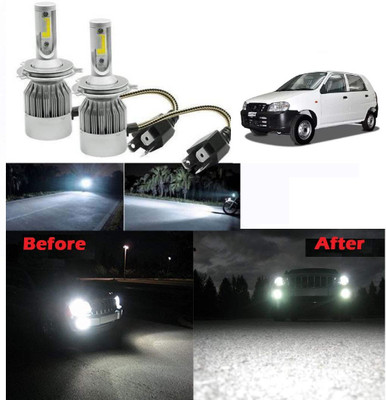 ZULUSTYL C6H4 Universal Led Headlight Halogen Bulb Light-016 Headlight Car, Motorbike, Truck, Van LED (12 V, 36 W)(Universal For Bike, Universal For Car, Pack of 2)