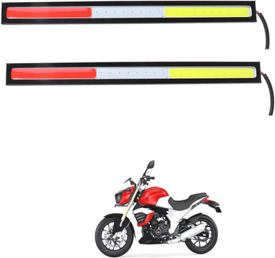 LOVMOTO Front, Rear LED Indicator Light for TVS Max 4R(Multicolor)