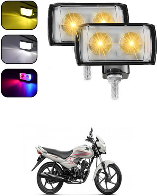 GONAMA Front, Rear LED Indicator Light for Hero Splendor Plus(White, Yellow)