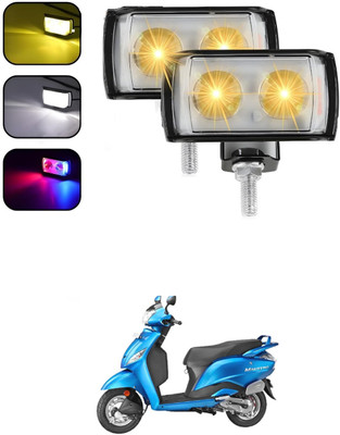 GONAMA Front, Rear LED Indicator Light for Hero Hunk(White, Yellow)