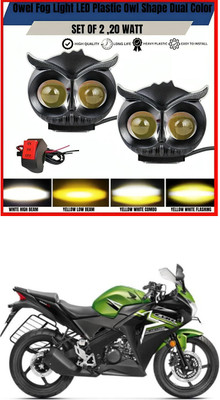 LOVMOTO Front, Rear LED Indicator Light for Mahindra Rodeo RZ(White, Yellow)