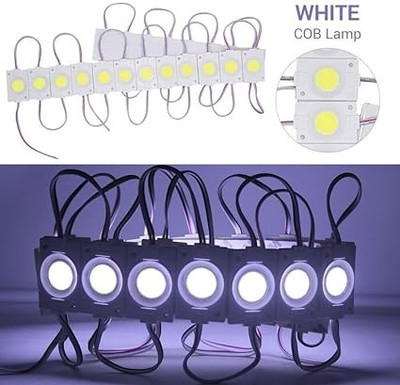 StrawHat 20 LEDs 1 m White Steady Strip Rice Lights(Pack of 20)