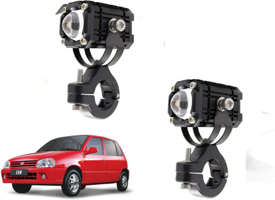 AUTO PEARL Mini LED White/Yellow/Red with Flashing Led for Zen Fog Lamp Car LED for Maruti Suzuki (12 V, 15 W)(Zen, Pack of 2)