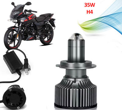 AUTO PEARL Ultra Bright H4 Headlights 35W Led Bulbs with Hi/Low Beam for Motorcycle A65 Headlight Motorbike LED for Bajaj (12 V, 35 W)(Pulsar 220, Pack of 1)
