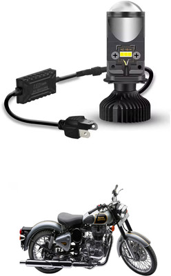 GONAMA Front, Rear LED Indicator Light for Hero Splendor NXG(White)