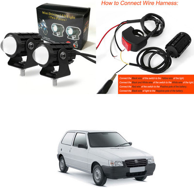 PRTEK LED Fog Light 2PCS_R58 Fog Lamp Car, Motorbike LED (8 V, 10 W)(Uno)