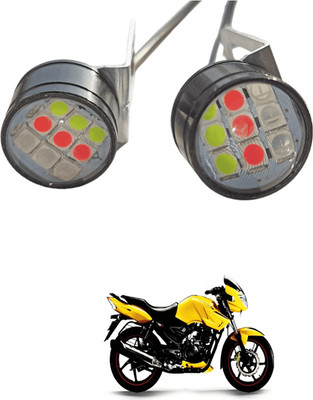 LOVMOTO Front, Rear LED Indicator Light for TVS Apache RTR 160(Multicolor)