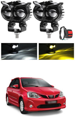 PRTEK LED Fog Lamp Unit for Universal For Car Etios Liva