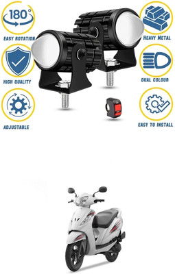 GONAMA Front, Rear LED Indicator Light for Suzuki GS 150R(White, Yellow)