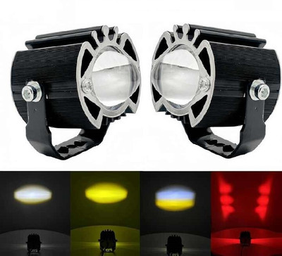 TRYFLY TY-5 G16 led 3 modes with flashing mode foglight for all motorbikes Fog Lamp Motorbike, Car, Truck, Van LED (12 V, 85 W)(Universal For Bike, Pack of 2)