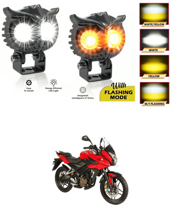 LOVMOTO Front, Rear LED Indicator Light for Honda Universal For Bike(White, Yellow)
