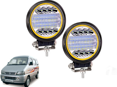 AUTO PEARL 24LED Round 3Mode Yellow/White light High Beam Led for Versa Fog Lamp Car LED for Maruti Suzuki (12 V, 72 W)(Versa, Pack of 2)