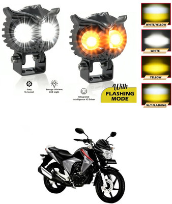 LOVMOTO Front, Rear LED Indicator Light for Royal Enfield Thunder Bird 350(White, Yellow)