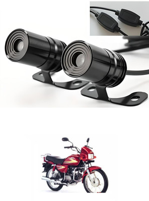 LOVMOTO Front, Rear LED Indicator Light for Bajaj Discover 125 DTS-i(White)