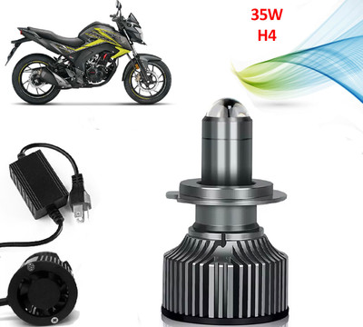 AUTO PEARL Ultra Bright H4 Headlights 35W Led Bulbs with Hi/Low Beam for Motorcycle B88 Headlight Motorbike LED for Honda (12 V, 35 W)(CB Hornet 160R, Pack of 1)