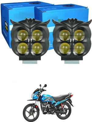 GONAMA Universal for car and bike LED 40w Owl Fog Light Yellow/White and Red Eye SG142 Car Fancy Lights(Multicolor)